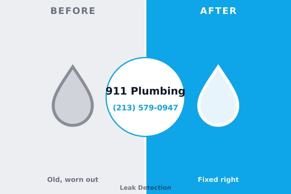 Before and after: plumbing repair Neillsville, WI